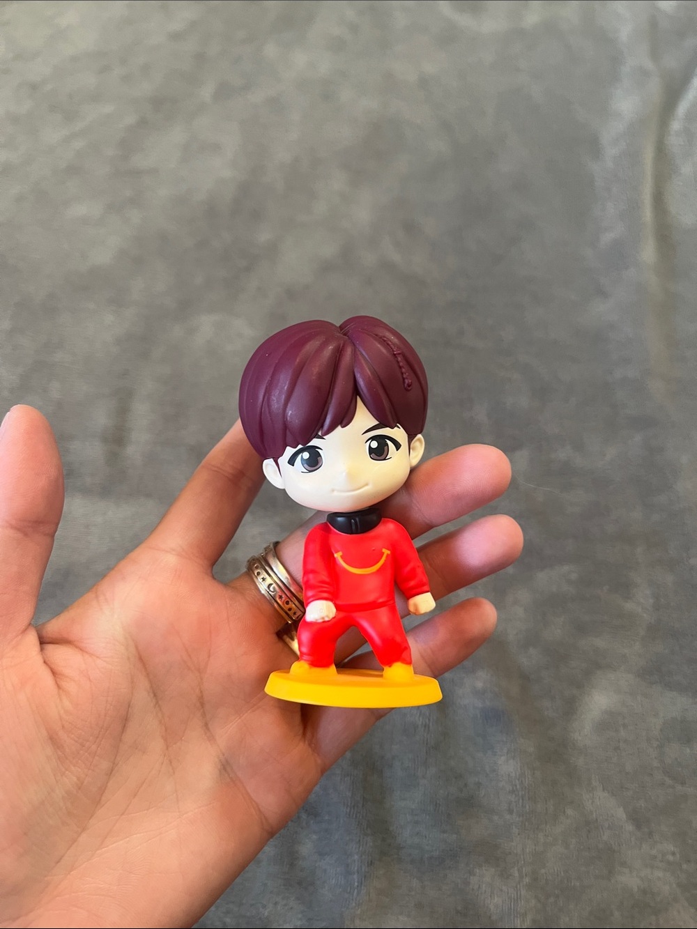 J-Hope from BTS KPOP idol McDonalds toy.